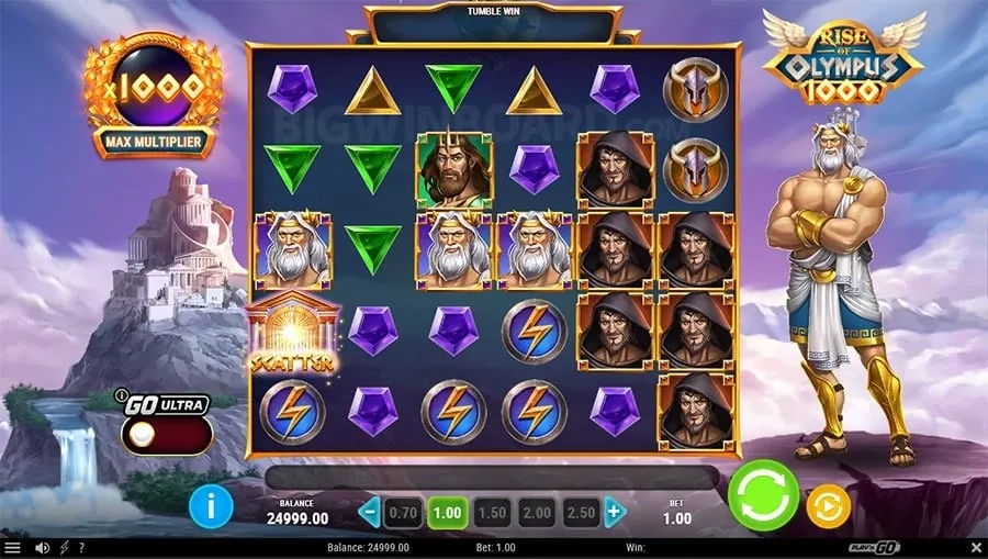 Diverse arcade games on a digital screen, showcasing PHSKY's wide selection.