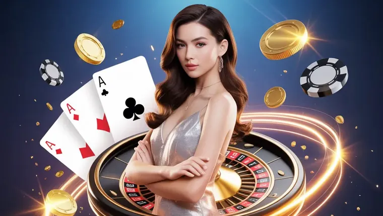 Illustration showing player protection and safety measures on an online gaming platform